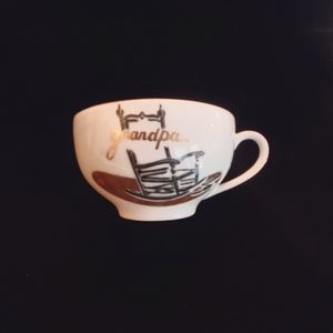 Vintage Lefton Grandpa cup